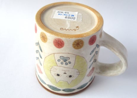 Ki:Ki工房 山下マキコ　ねこのマグカップ③