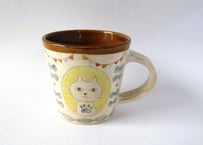Ki:Ki工房 山下マキコ　ねこのマグカップ①