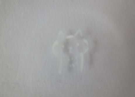 みなかわねこ　ねこのガラス皿 ブルーB