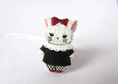 chaconoa ちいさな猫のゆびわ