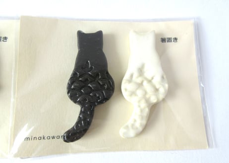 みなかわねこ　ねこの箸置きA：B：C