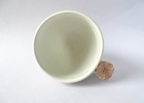 Ki:Ki工房 山下マキコ　花うさぎのマグカップ①