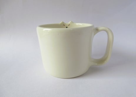 Ki:Ki工房 山下宏樹　半磁器ネコのマグカップ