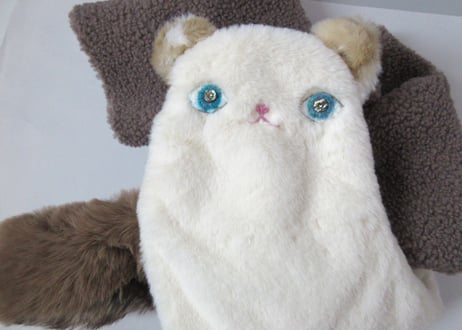AtelierHASU　ねこのロングマフラー2