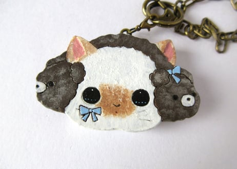 chaconoa チャーム もふもふくまちゃんねこ①