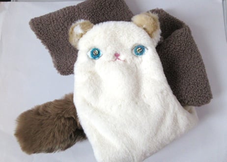 AtelierHASU　ねこのロングマフラー2