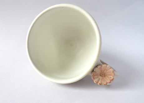 Ki:Ki工房 山下マキコ　花うさぎのマグカップ②