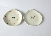 みなかわねこ　ねこの豆皿 DE