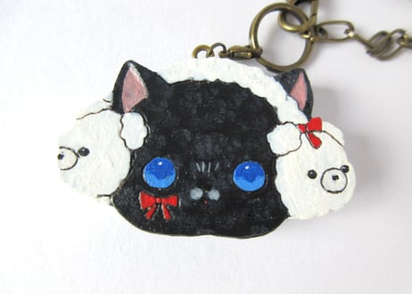 chaconoa チャーム もふもふくまちゃんねこ③