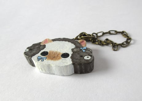 chaconoa チャーム もふもふくまちゃんねこ①