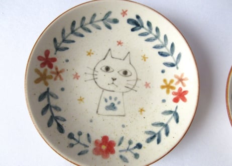 Ki:Ki工房 山下マキコ　ねこの小皿③④