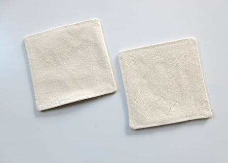 ネコのコースター 2枚セットA
