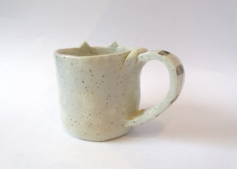 カネ三商店 ネコのマグカップ：シロ
