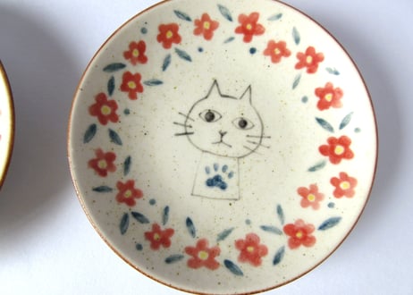 Ki:Ki工房 山下マキコ　ねこの小皿③④