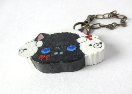 chaconoa チャーム もふもふくまちゃんねこ③