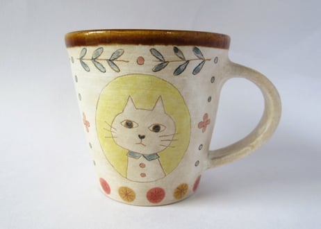 Ki:Ki工房 山下マキコ　ねこのマグカップ④