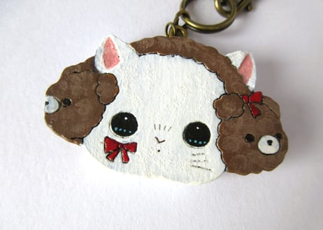 chaconoa チャーム もふもふくまちゃんねこ②