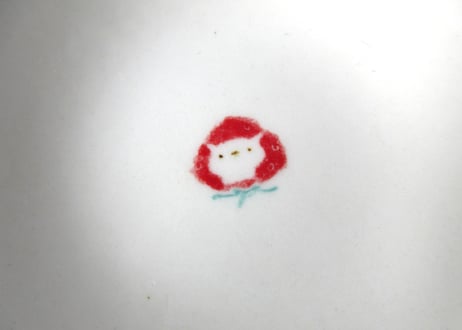 みなかわねこ　いちごねこの豆皿　A・B