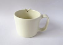 Ki:Ki工房 山下宏樹　半磁器ネコのマグカップ