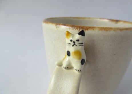 近藤佳寿子ねこのりマグカップ