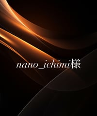 nano_ichimi様専用