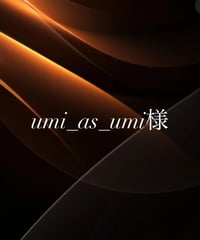 umi_as_umi様専用