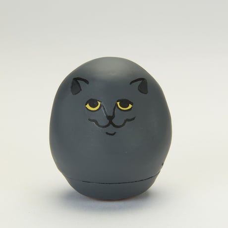 カマノレイコ／まめねこだるま4種セット　チャオとおともだち