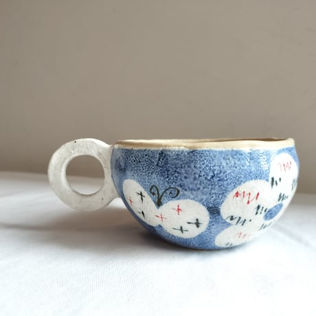 hapun pottery　ころん マグ