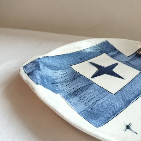 hapun pottery　パスタ・カレー皿