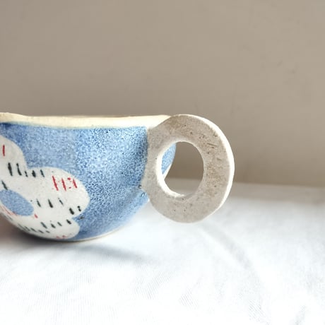 hapun pottery　ころん マグ