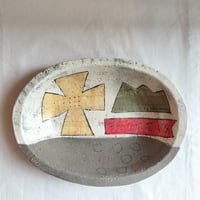 hapun pottery　オーバル  パスタ皿