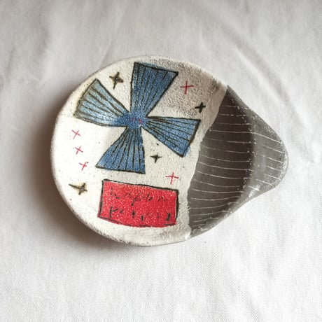 hapun pottery　豆皿