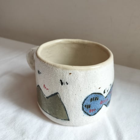 hapun pottery　マグ
