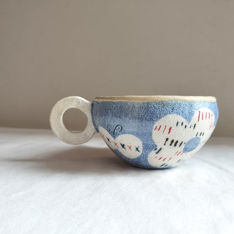 hapun pottery　ころん マグ