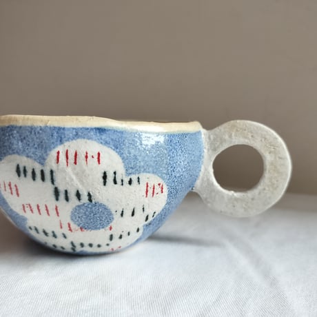 hapun pottery　ころん マグ