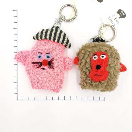 くにはらゆきこ　キーカバーにもなるミニキーホルダー