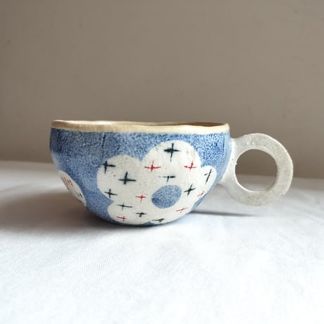 hapun pottery　ころん マグ
