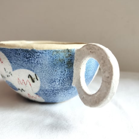 hapun pottery　ころん マグ