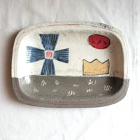 hapun pottery　長方形プレート