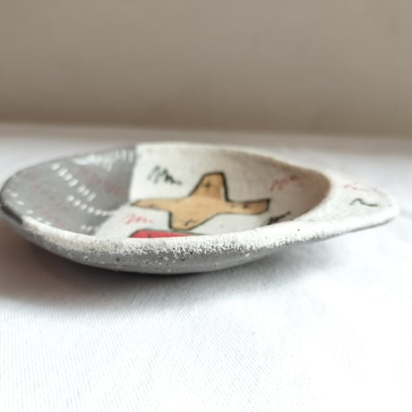 hapun pottery　豆皿