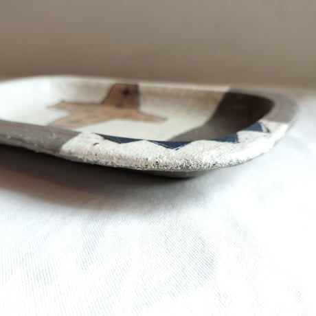 hapun pottery　長方形プレート