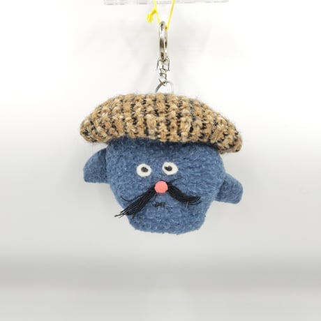 くにはらゆきこ　指人形ミニキーホルダー
