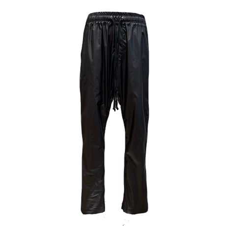 NYLON UTILITY LOUNGE PANTS / BLACK