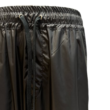 NYLON UTILITY LOUNGE PANTS / BLACK