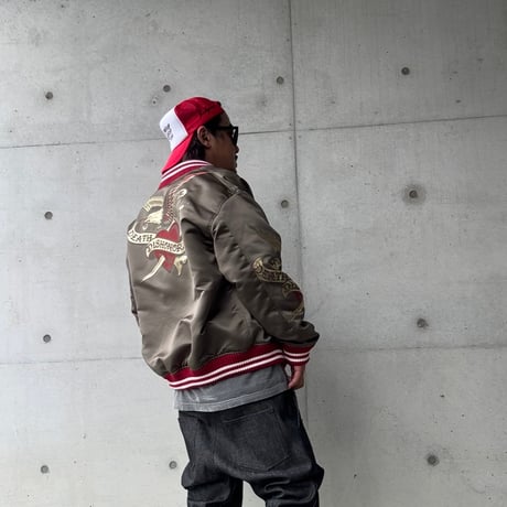 DEATH BEFORE DISHONOR BOMBER JACKET