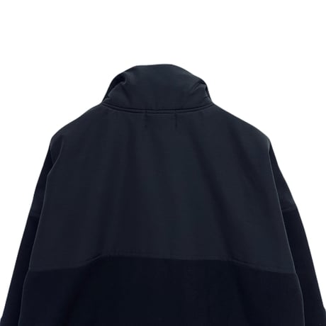 NYLON PANEL HALF ZIP FLEECE