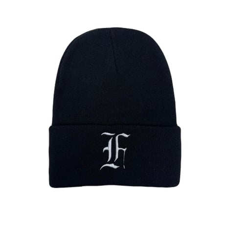 FLAVOR EMBROIDERED KNIT CAP