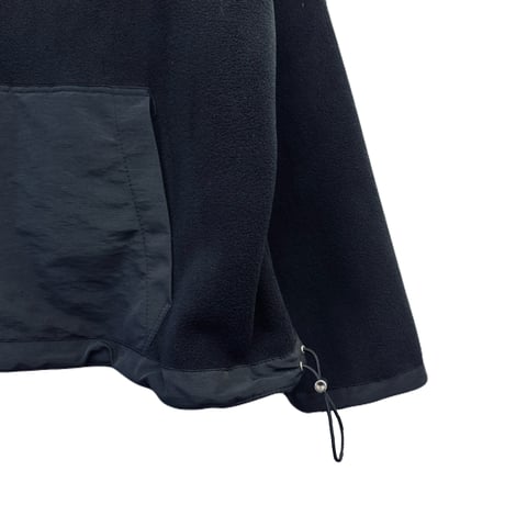 NYLON PANEL HALF ZIP FLEECE