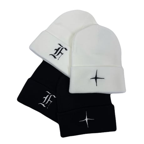 FLAVOR EMBROIDERED KNIT CAP