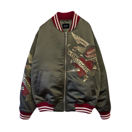 DEATH BEFORE DISHONOR BOMBER JACKET